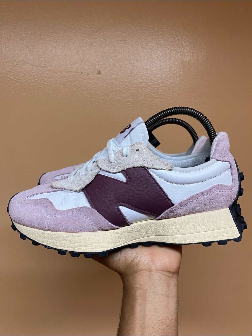 New Balance 327 “Twilight Haze Faded Plum” Size 9 U327WPKB - Picture 3 of 17